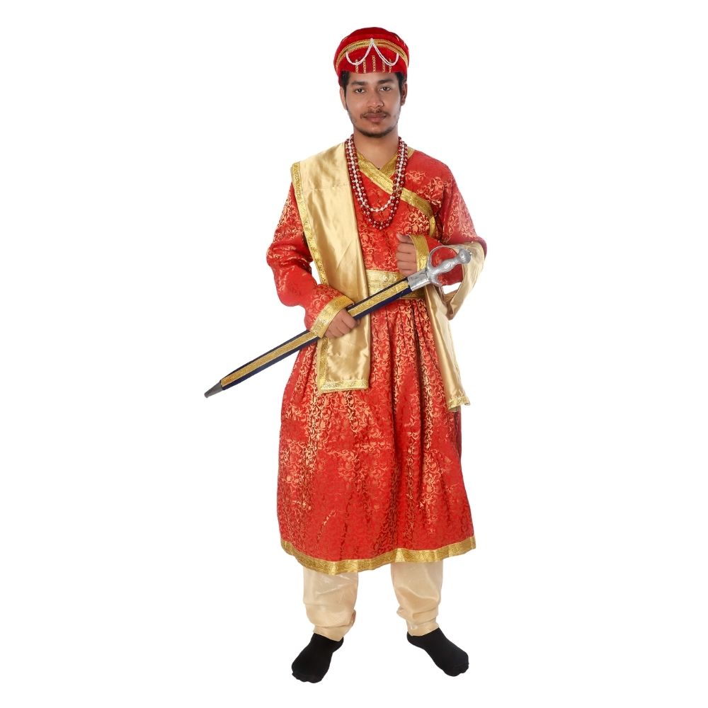 Mughal King Fancy Dress Costume Boys Mughal King Fancy Dress Costume Boys