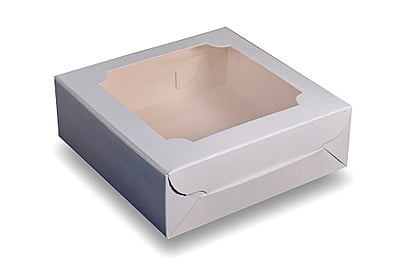 Qson Brownie Box For 4 - Size 6.5x5x2 inch Qson Brownie Box For 4 - Size 6.5x5x2 inch