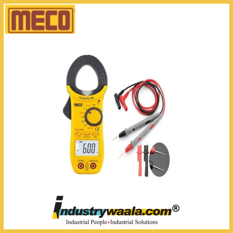 Meco 72T-AUTO BL Digital Clampmeters / Tongtesters (AC) - Small