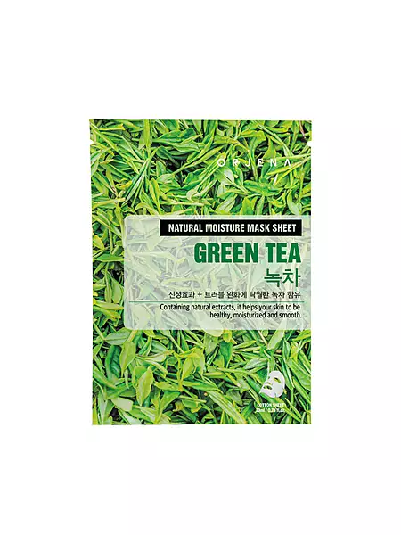 Orjena Natural Moisture Green Tea Mask Sheet