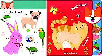 My Touch and Feel Jungle Animals – A Sensory Board Book