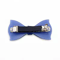 Elegant Blue Ribbon Hair Barrette Clip for Women