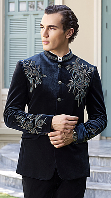 Amarson Royal Eclipse Velvet Jodhpuri