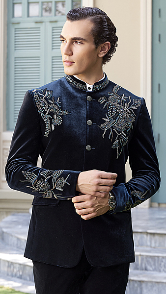 Amarson Royal Eclipse Velvet Jodhpuri