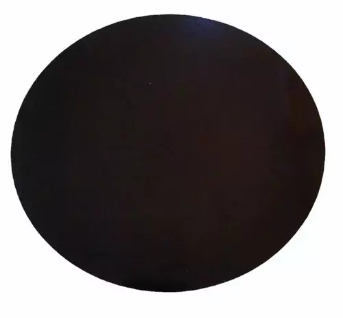 12 Inch Round Mdf Cake Base White and Black