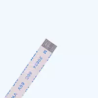 12 Pin 1mm Pitch 100mm Reverse Side Connection FFC Ribbon Flexible Flat Cable