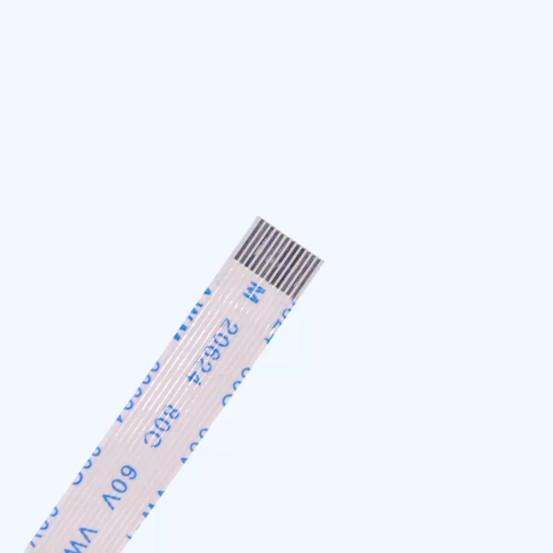 12 Pin 1mm Pitch 100mm Reverse Side Connection FFC Ribbon Flexible Flat Cable