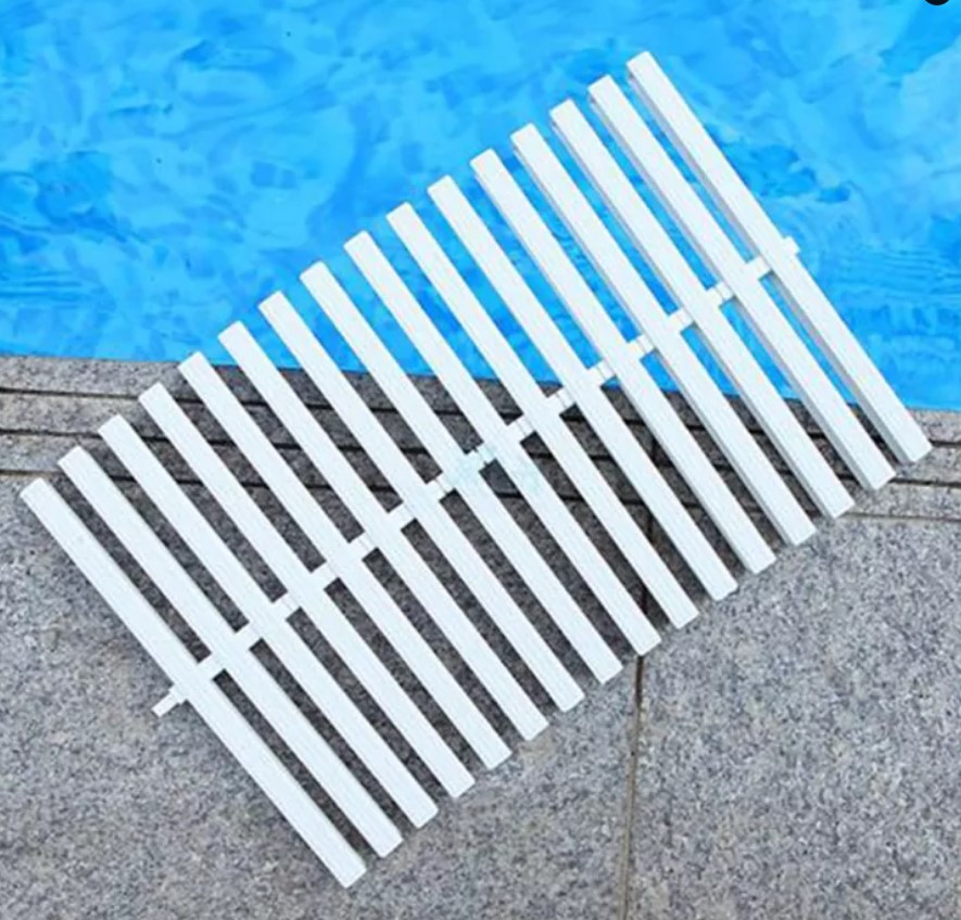Swimming Pool Overflow Grating Single Pin 12 Inches - 1 Meter