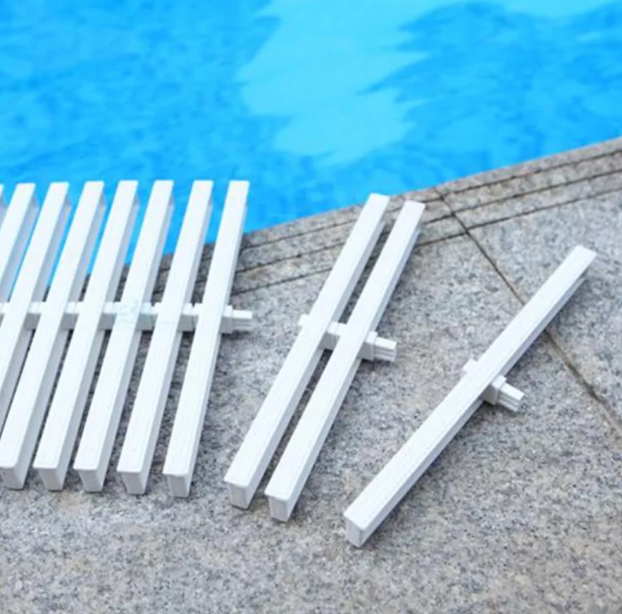 Swimming Pool Overflow Grating Single Pin 12 Inches - 1 Meter