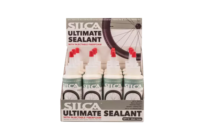 Silca sealant ultimate tubeless 12 bottles of 65ml in a pop case - MOQ 12