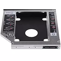 12.7mm Second HDD Caddy – Laptop Optical Bay Hard Drive Adapter