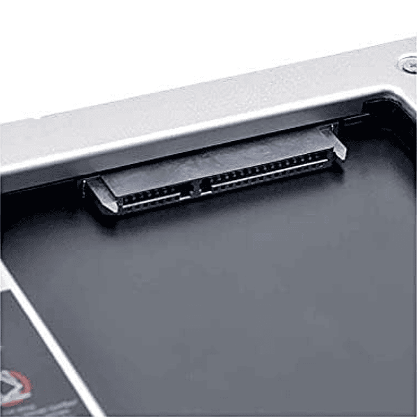 12.7mm Second HDD Caddy – Laptop Optical Bay Hard Drive Adapter