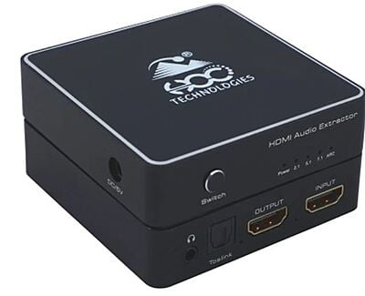 HOC HDMI TO HDMI+AUDIO CONVERTER  4K