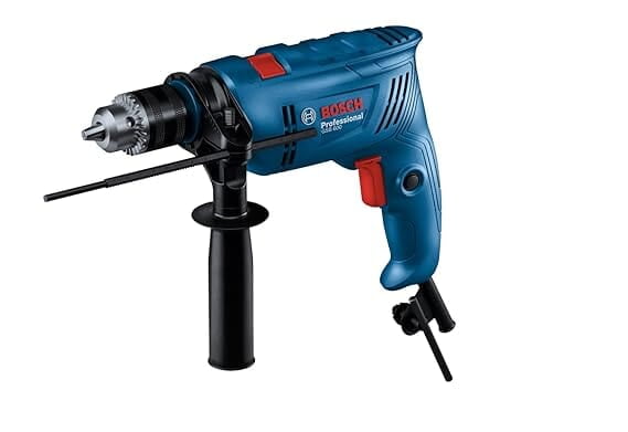 Bosch GSB 600 Corded Electric Impact Drill, 600 W, 13 mm, 1.7 kg, 3,000 rpm, 1.4 Nm, Variable Speed, Forward/Reverse Rotation, Double Insulation, Improved Carbon Brush,1Yr Warranty, Blue Bosch GSB 600 Corded Electric Impact Drill, 600 W, 13 mm, 1.7 kg, 3,000 rpm, 1.4 Nm, Variable Speed, Forward/Reverse Rotation, Double Insulation, Improved Carbon Brush,1Yr Warranty, Blue