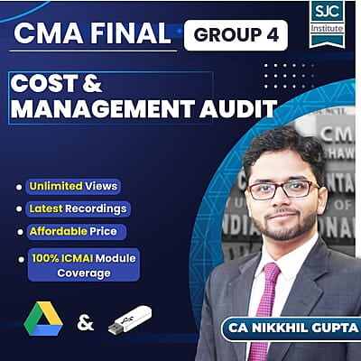 CMA Final Cost & Management Audit (Group 4) By CA Nikkhil Gupta CMA Final Cost & Management Audit (Group 4) By CA Nikkhil Gupta