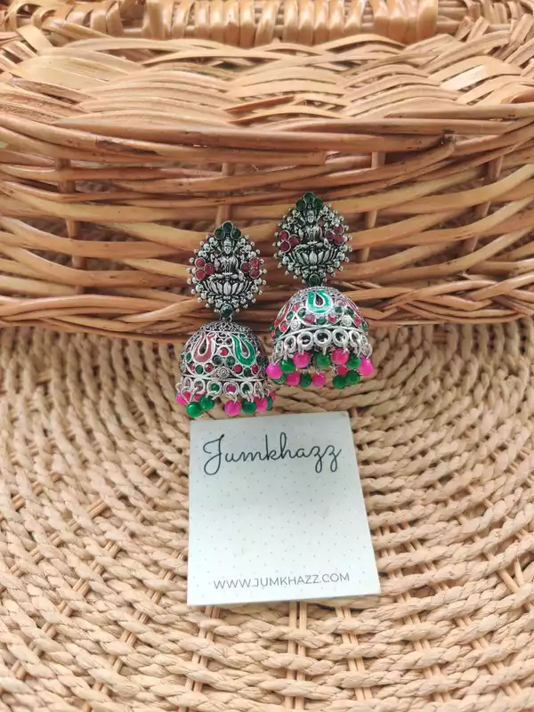 Oxidised Jhumka (JBJ841)