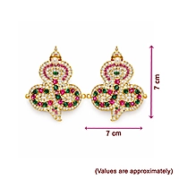 Gold-Plated Snake Nagabaranam Armlet (Vangi) for God Idols – Traditional Temple Jewelry