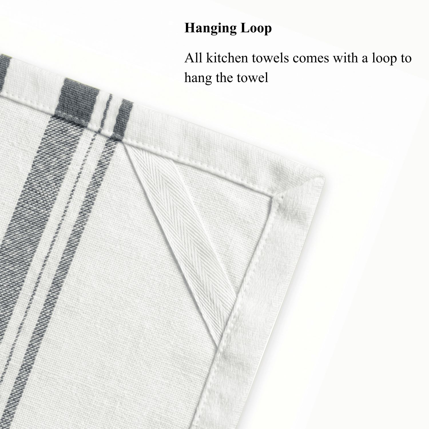 Striped Kitchen Towel Set of 2