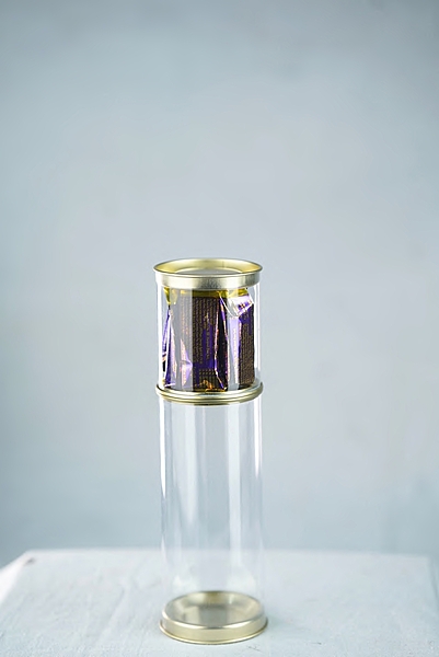 CLEAR TIN JARS- 175 ML