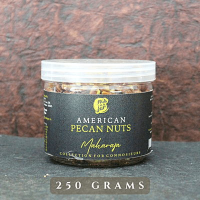 Nuts in a Jar Maharaja American Pecan Nuts 250 Grams Nuts in a Jar Maharaja American Pecan Nuts 250 Grams