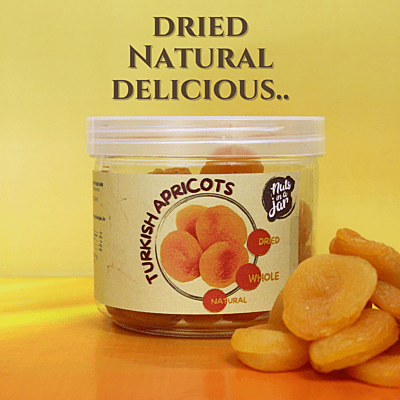 Nuts in a Jar Dried Turkish Apricots 250 Grams Nuts in a Jar Dried Turkish Apricots 250 Grams