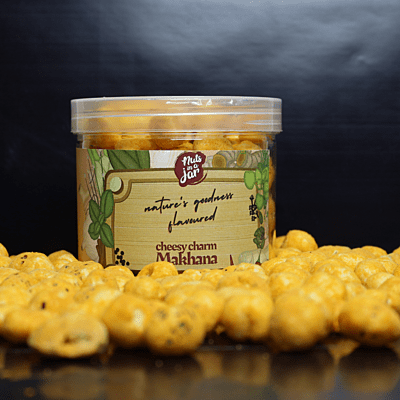 Gourmet Cheesy Charm Makhana 50 Grams Gourmet Cheesy Charm Makhana 50 Grams