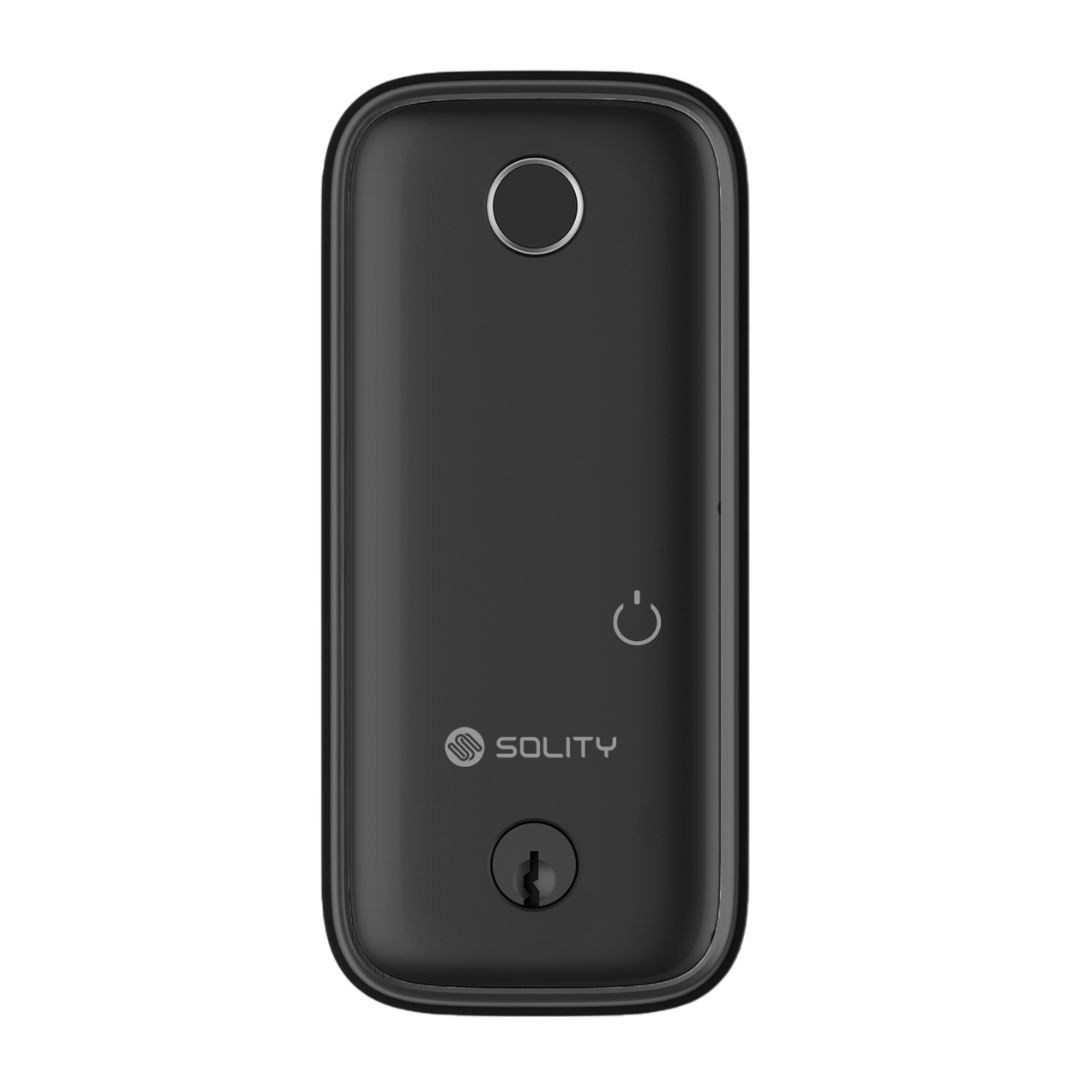 Solity GT-5BK Smart Digital Door Lock with Fingerprint, PIN, Alarm & Alexa App