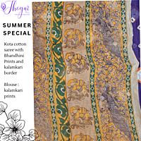 KOTA COTTON SAREE ORDSKOT23244