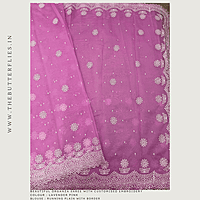 ORGANZA SAREE USTSORZ23580 ORGANZA SAREE USTSORZ23580