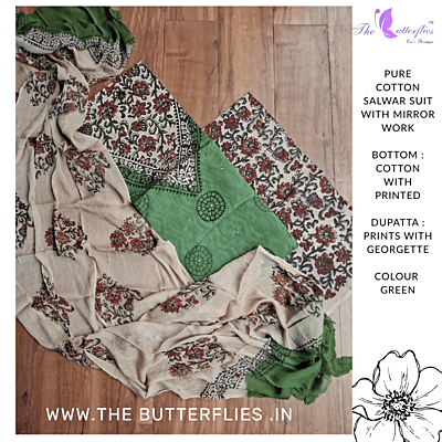 PURE COTTON SALWAR SUIT ORDCCOT24370