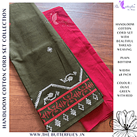 HANDLOOM COTTON CORD SET MAHCHAC24394 HANDLOOM COTTON CORD SET MAHCHAC24394