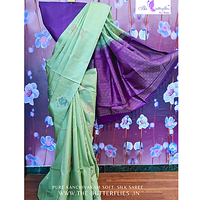 PURE KANCHIVARAM SOFT SILK SAREE CUSSSIL22427