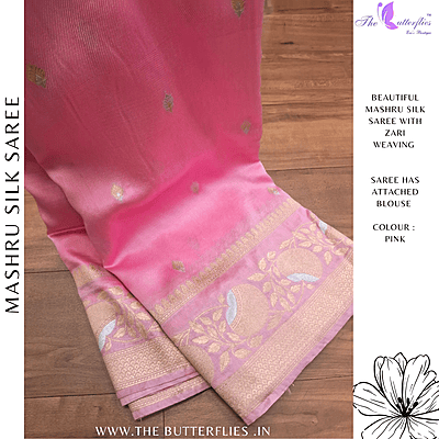 MASHRU  SILK SAREE  NISSBNS24480