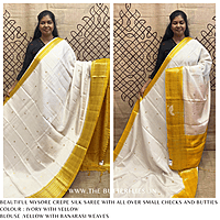 CREPE SILK SAREE NISSCRE24666 CREPE SILK SAREE NISSCRE24666