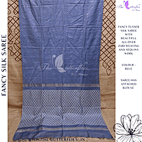 FANCY TUSSER SILK SAREE SFHSTUS24632