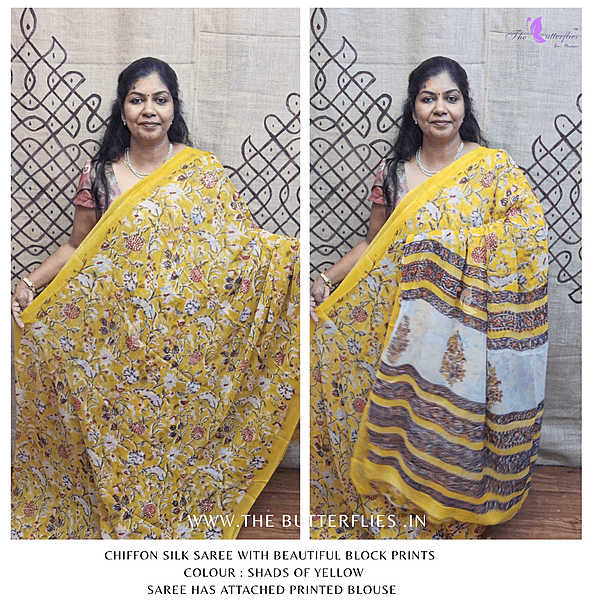 CHIFFON SILK SAREE ssgSGRS24773