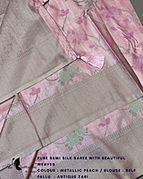 PURE SEMI SILK SAREE PFLSSIL25046 PURE SEMI SILK SAREE PFLSSIL25046