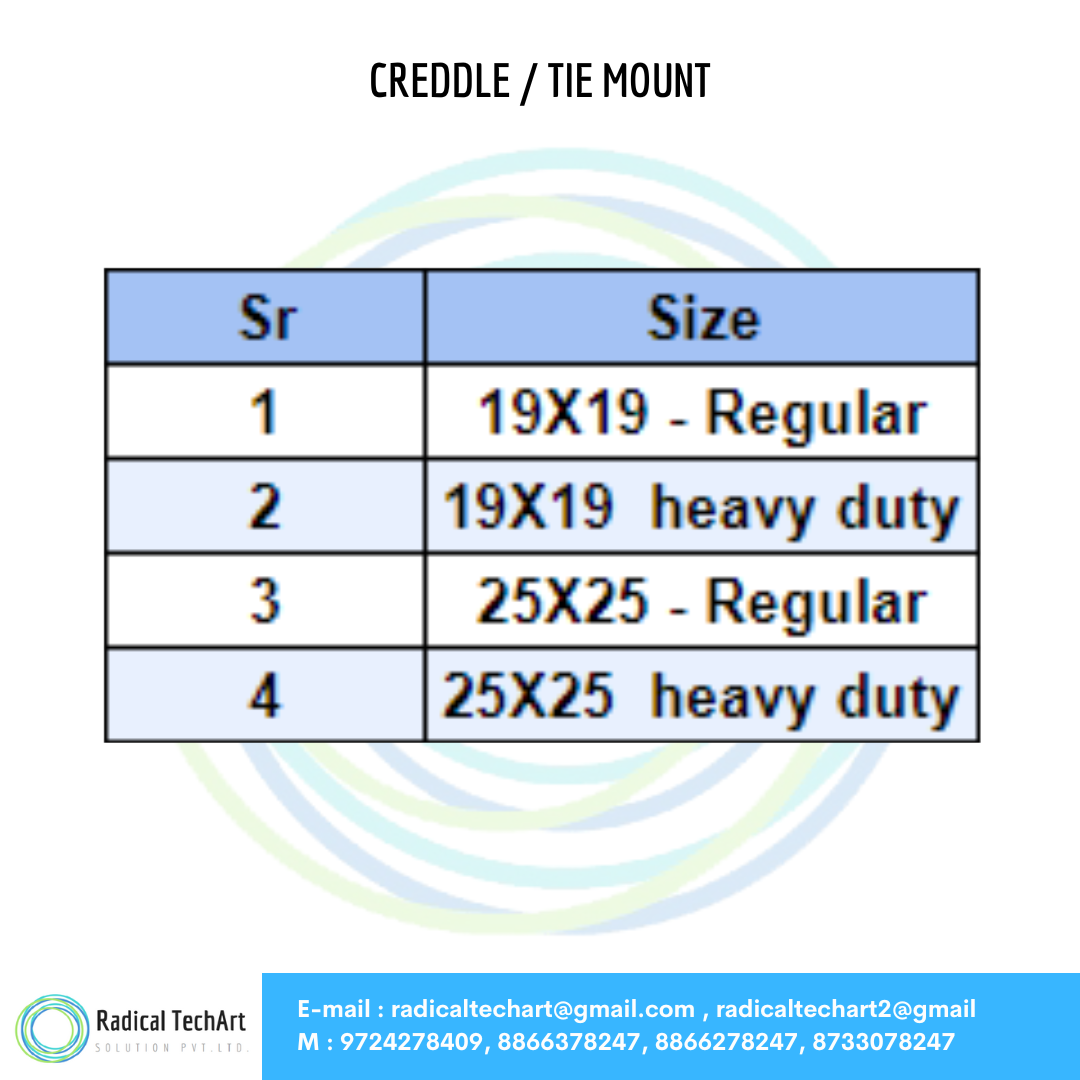 CREDDLE / TIE MOUNT