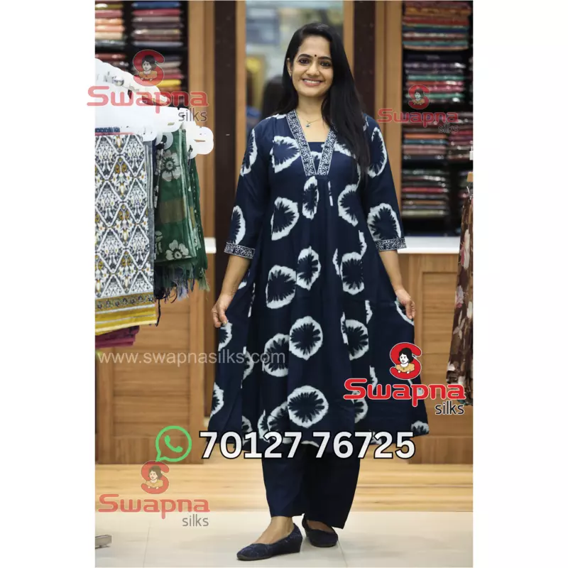 Coat Set peacock blue colour