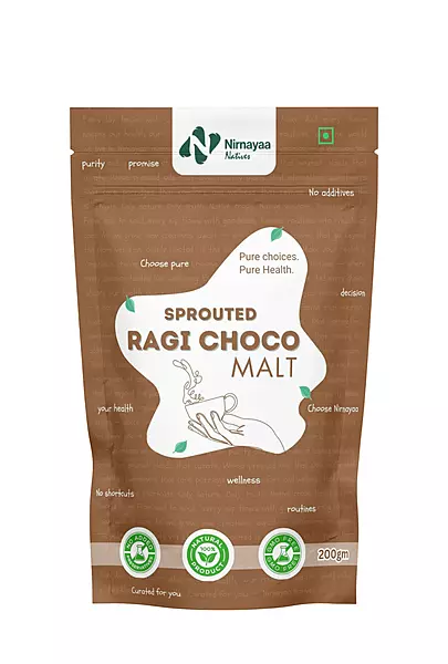 Sprouted Ragi Choco Malt