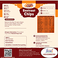 Beetroot Vacuum Fried Chips