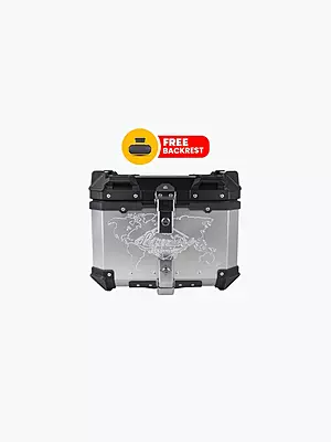 Legundary Fort Knox Series TC 45L Aluminium With Backrest Pad