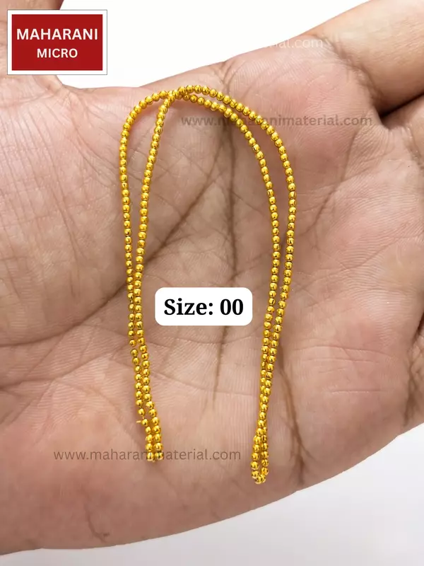 plain micro gold plated ball