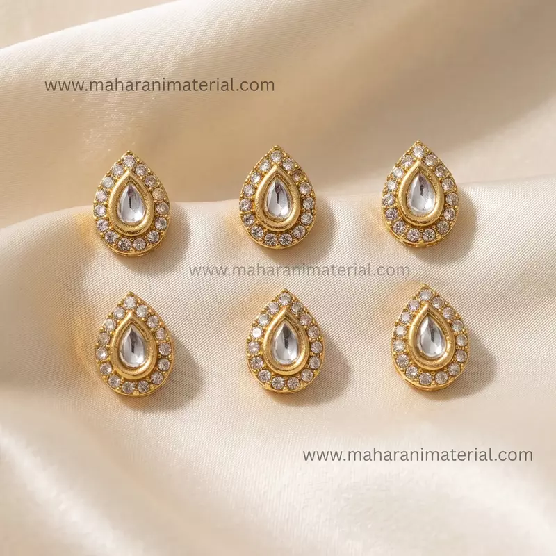 Drop Kundan Eye
