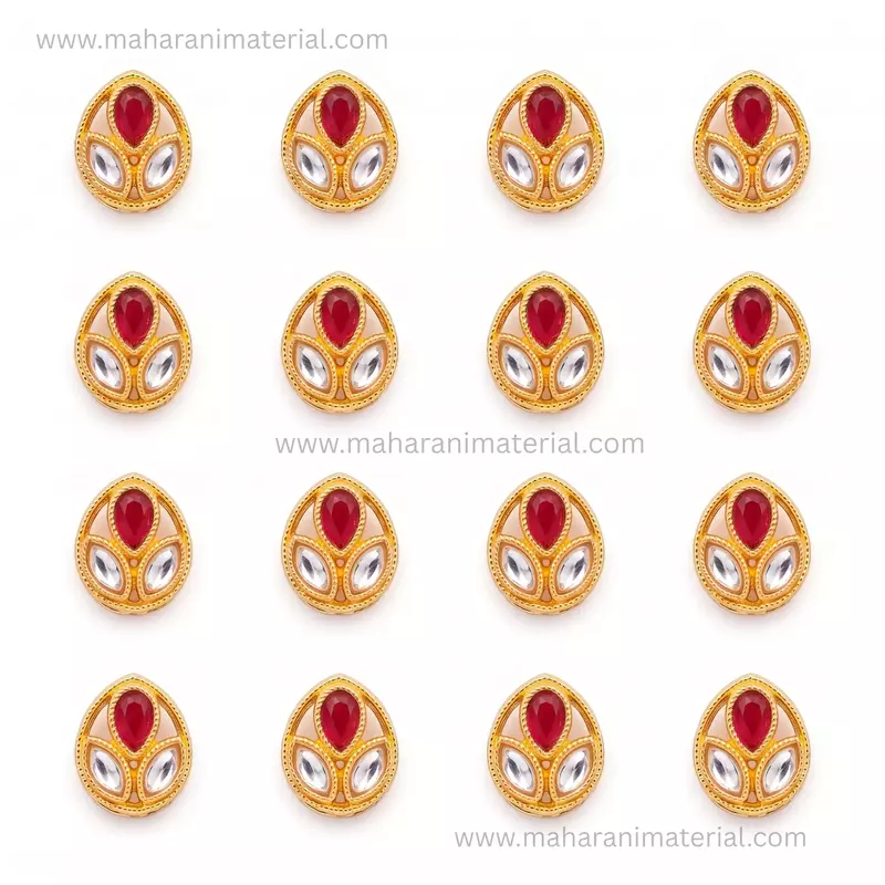 Flower Kundan 3D