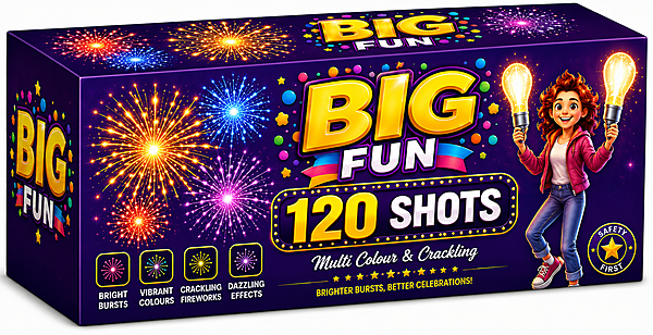 120 Shot - Multi Color