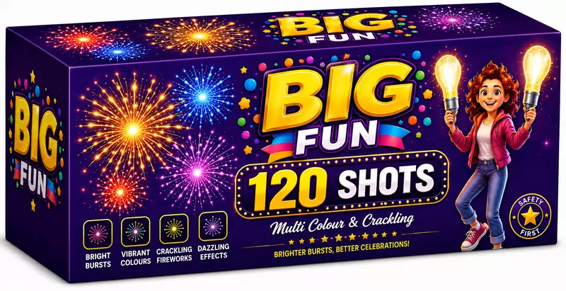 120 Shot - Multi Color