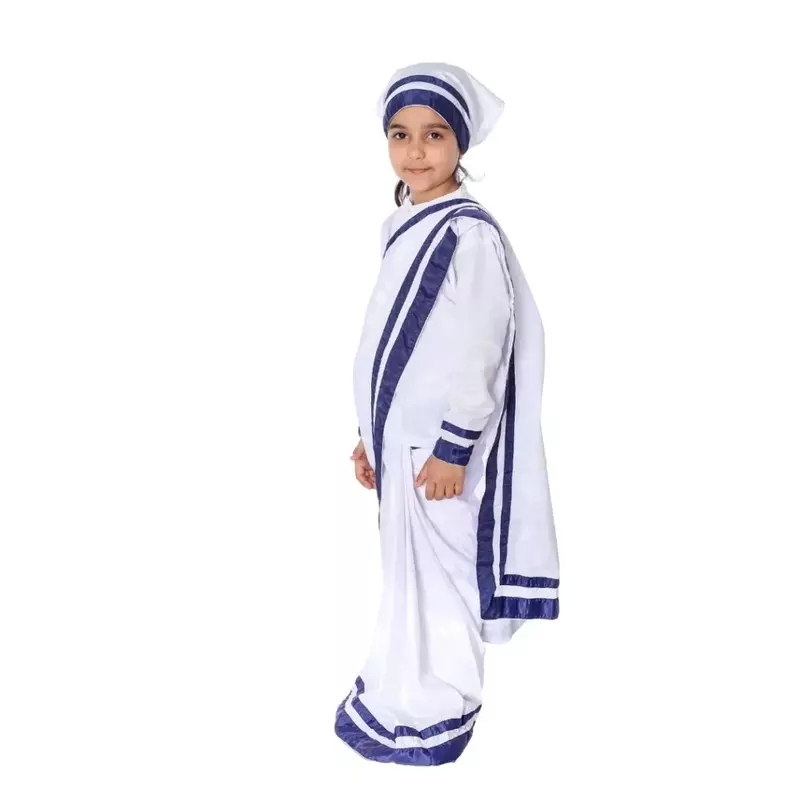 Mother Teresa Fancy Dress Costume For Girls