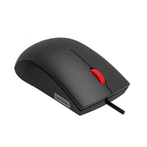 Lenovo 120 Wired Mouse – 1600 DPI Optical  USB-A  3 Buttons  Black