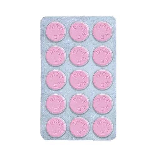 Digene Antacid Antigas Tablet | Fast Relief from Acidity, Gas & Heartburn | 15 Chewable Tablets